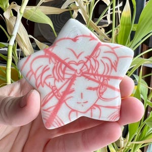 Small Hand Painted Sailor Moon Magnet
