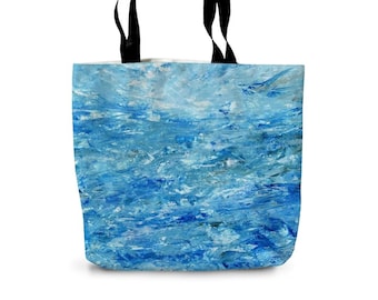Tote Bag Abstract Seascape - 4 Day Turnaround**