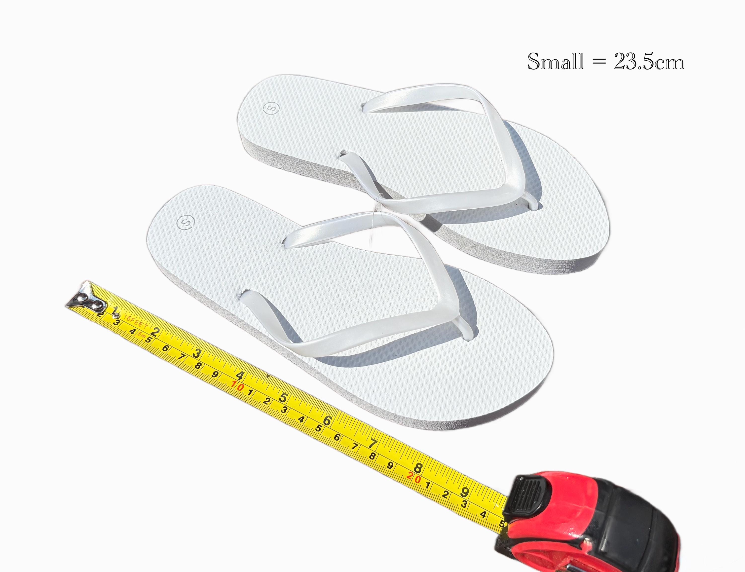 Lot De 20 Tongs Blanches - 10 Tailles M (37-39) Et 10 Tailles L (42-44) - Pour Mariage, événements, Hôtellerie