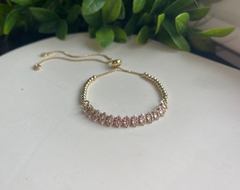 Gold filled Adjustable Bracelet gold ball bracelet gold bracelet for women gold tennis bracelet gold bracelet for women