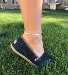 Sterling Silver Anklet Silver Ankle Bracelet Dainty Silver Anklet Thi…