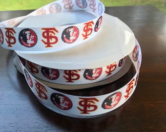 Florida Seminoles Grosgrain Ribbon