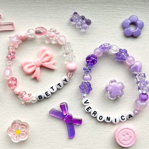 stretchy betty and veronica riverdale friendship bracelets