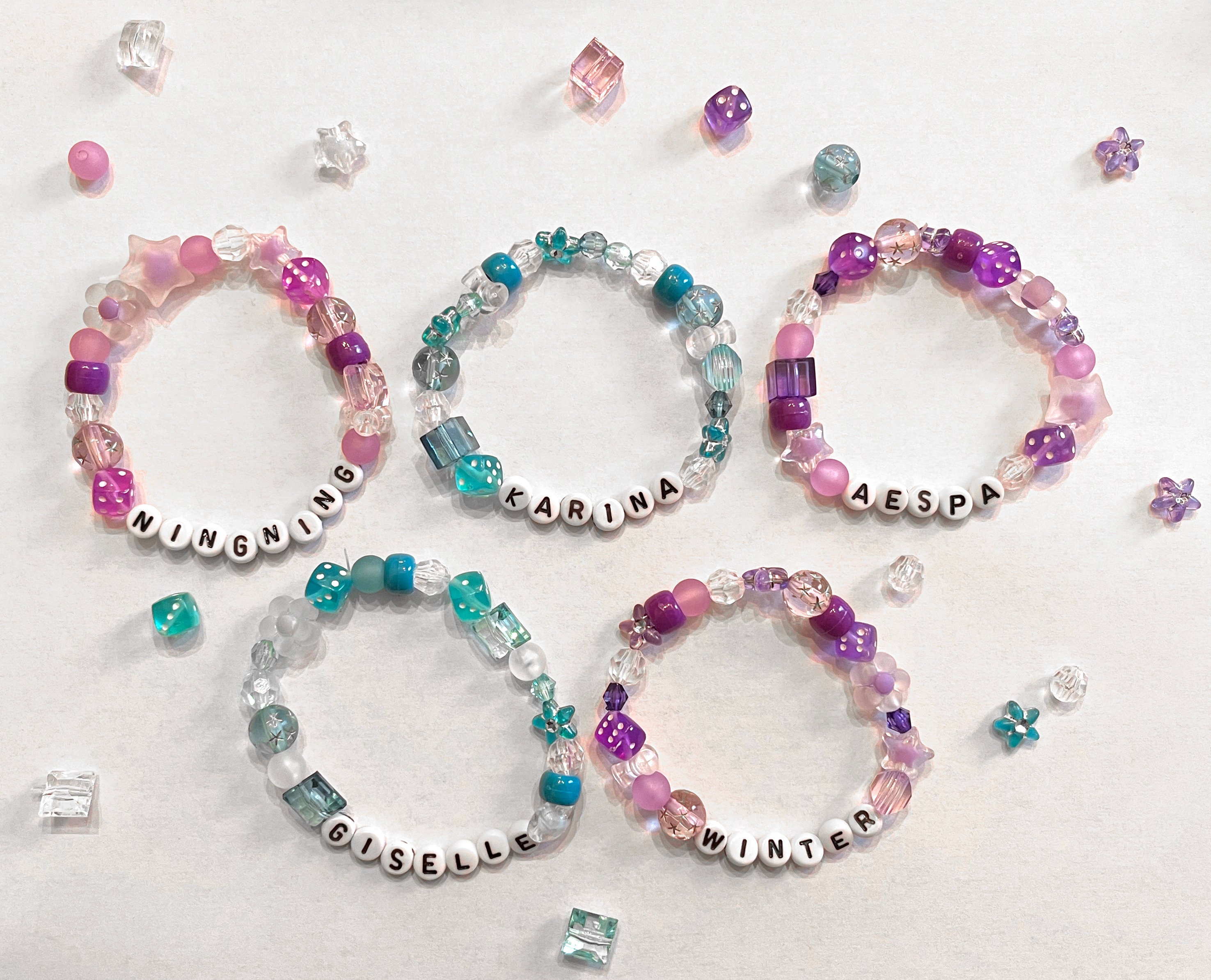 aespa KARINA 着用 Terraforming - Crack Bracelet (3 COLOR) Karina Trio Bracelet Diamond