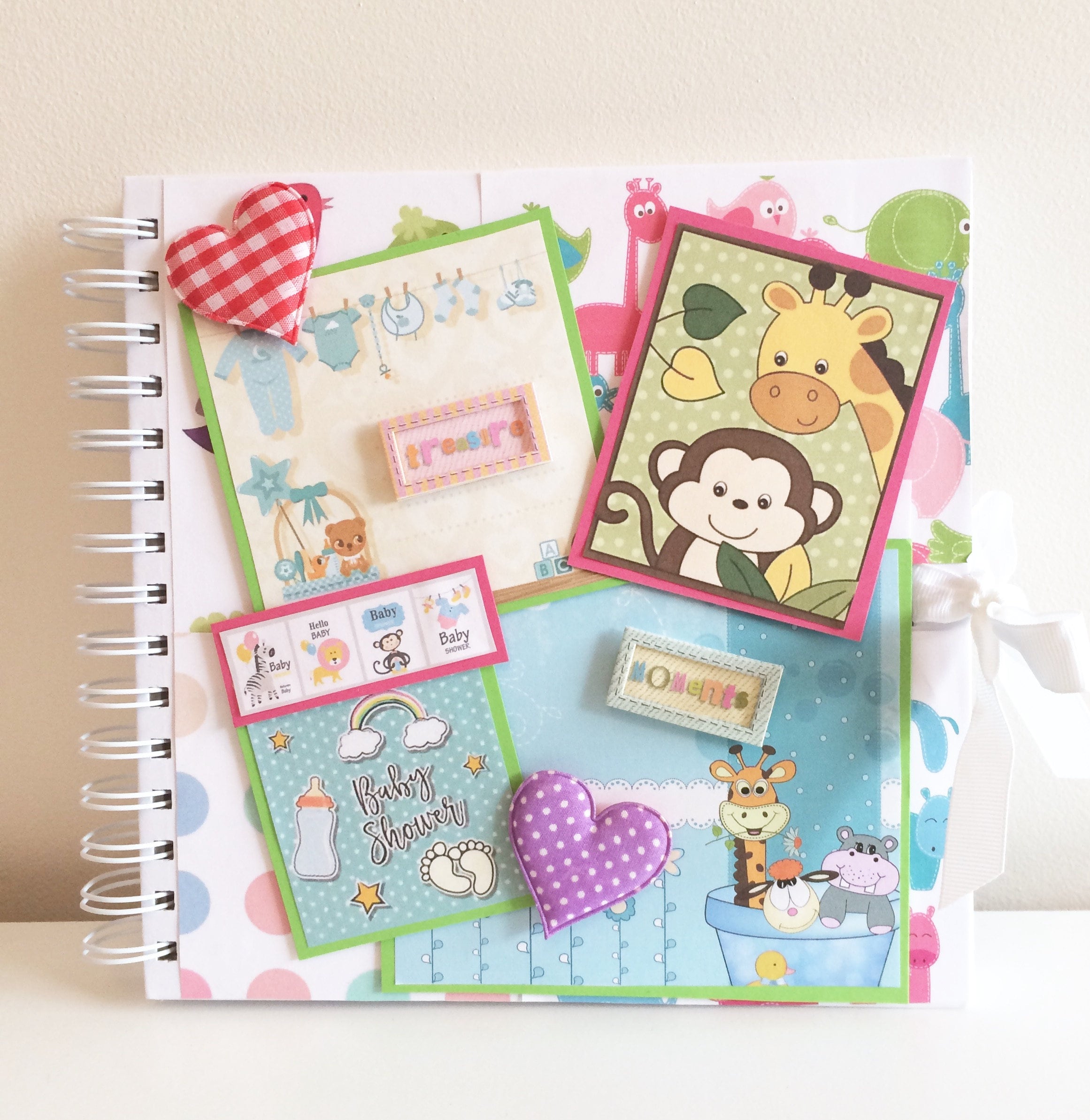 Handmade Memory Book Photo Album Baby Shower Etsy
