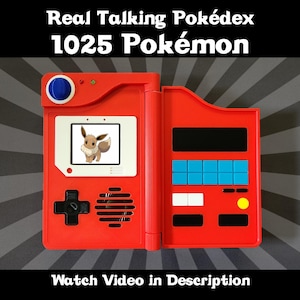 Pokédex - Fully Functional Electronic Talking - Scan for Pokémon