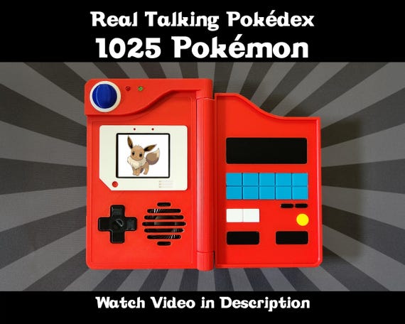 ポケモン図鑑 - 完全機能電子トーキング - ポケモンをスキャン - Etsy 日本