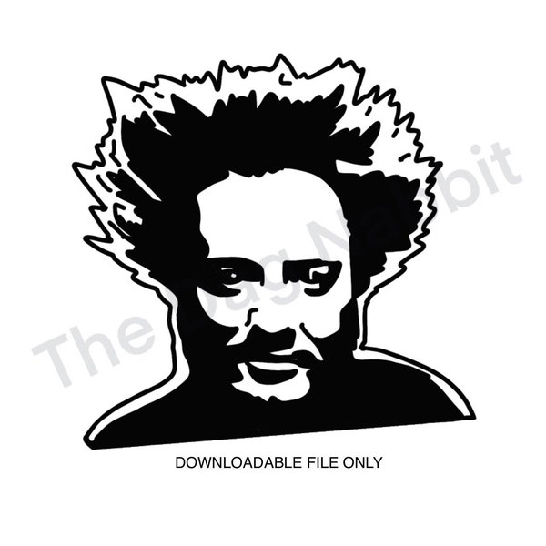 Ancient Aliens | Giorgio Tsoukalos Cutfile| PNG SVG JPEG