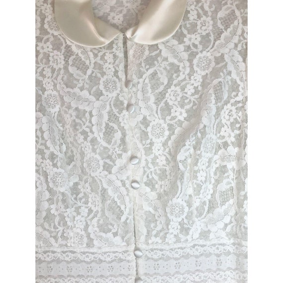 CLAIRE SANDRA Lucie Ann, vintage 1960s dressing gown robe, pink hostess dress peignoir, grecian goddess house dress main image 1