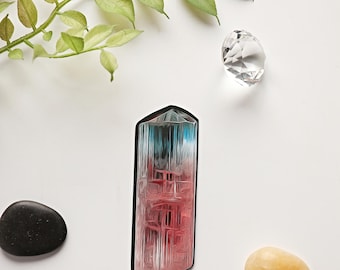 Crystal Art Sticker of Tourmaline from Afghanistan