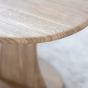 Ellipse Coffee Table Small Oak image 1