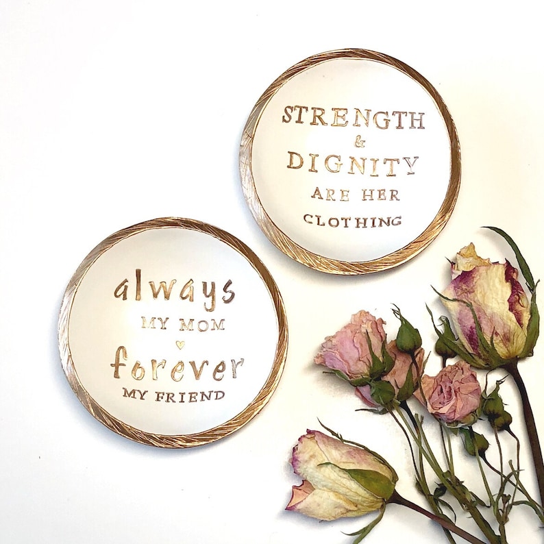 Gifts for Her Personalized Ring Dish Personalized Jewelry Dish Mother/'s Day Gift Gifts for Mom Personalized Gift Meaningful Gift