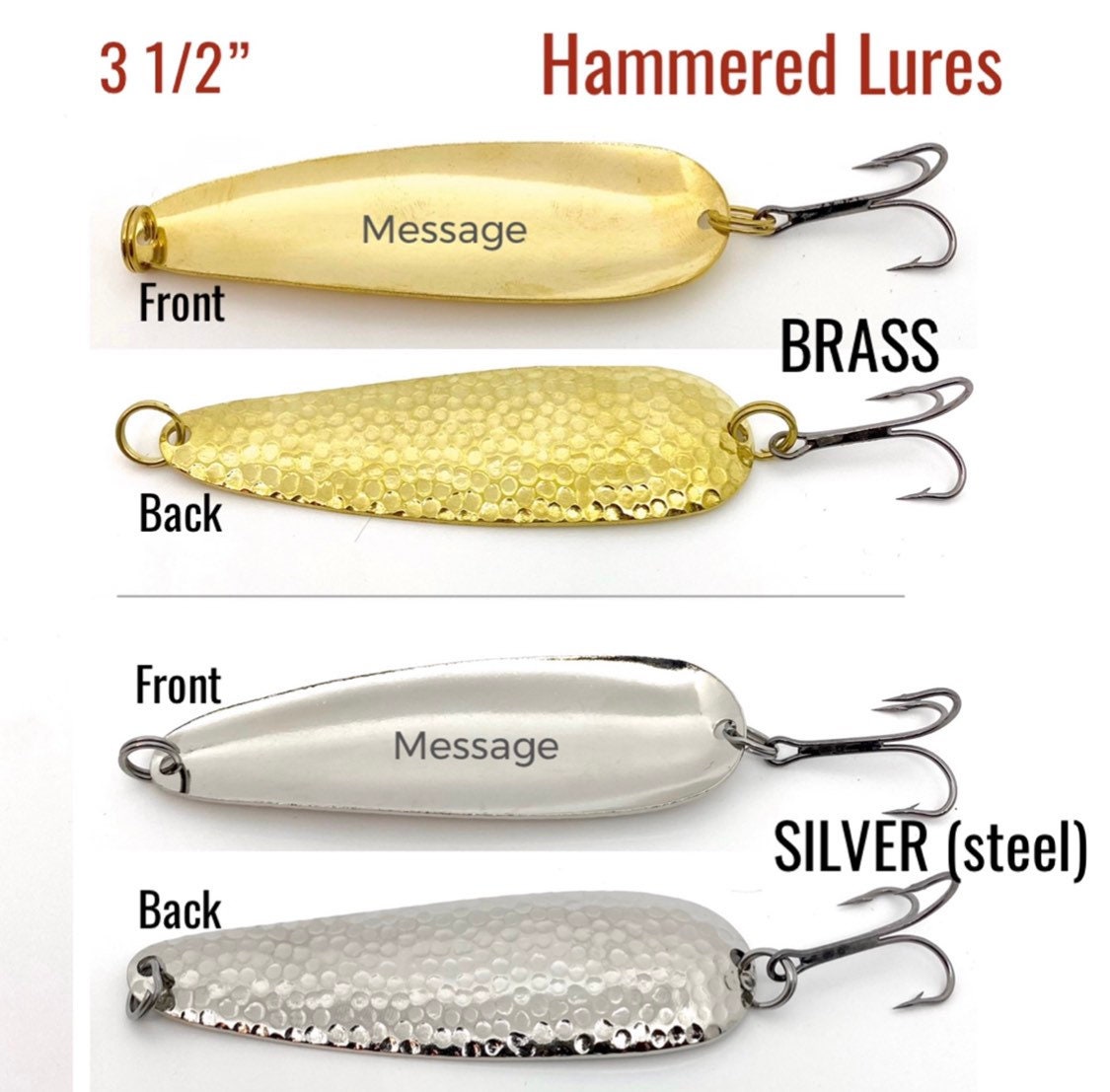 Until We Fish Again Hand Stamped Commemorative Gift, Personalized Memorial Fishing  Lure in Memory of a Loved One a Unique Memorial Keepsake 