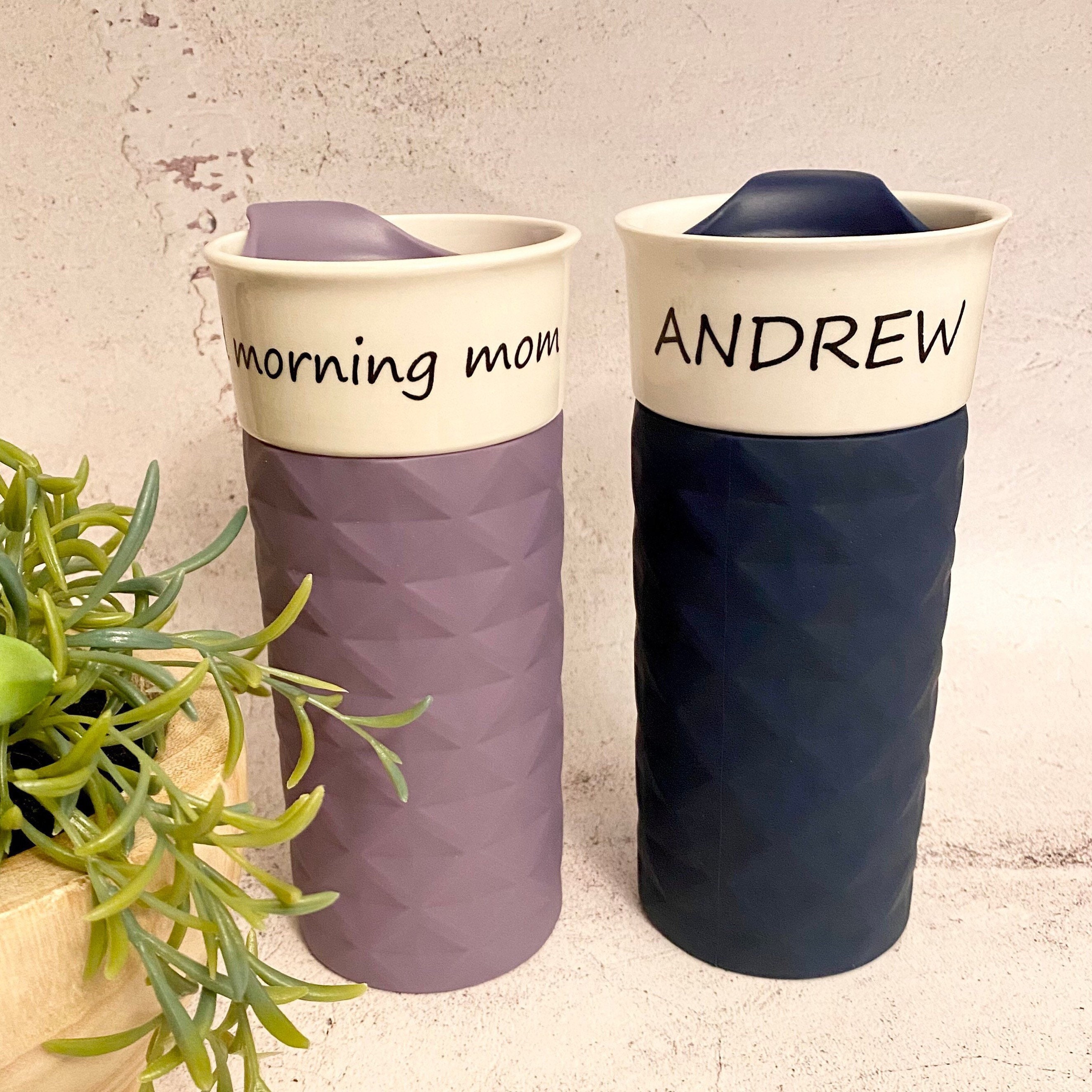 Ello Ogden BPA-Free Ceramic Travel Mug with Lid, 16 oz
