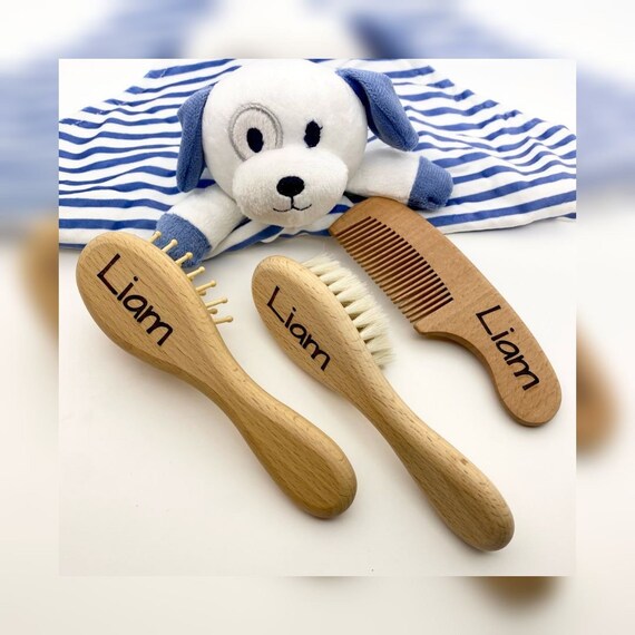 Baby's first 2025 hair brush