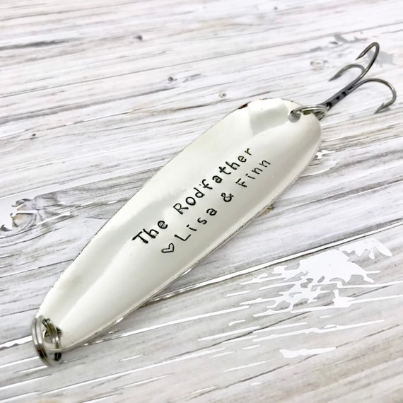 The Rodfather Personalized Fishing Lure With Kids Names a Unique