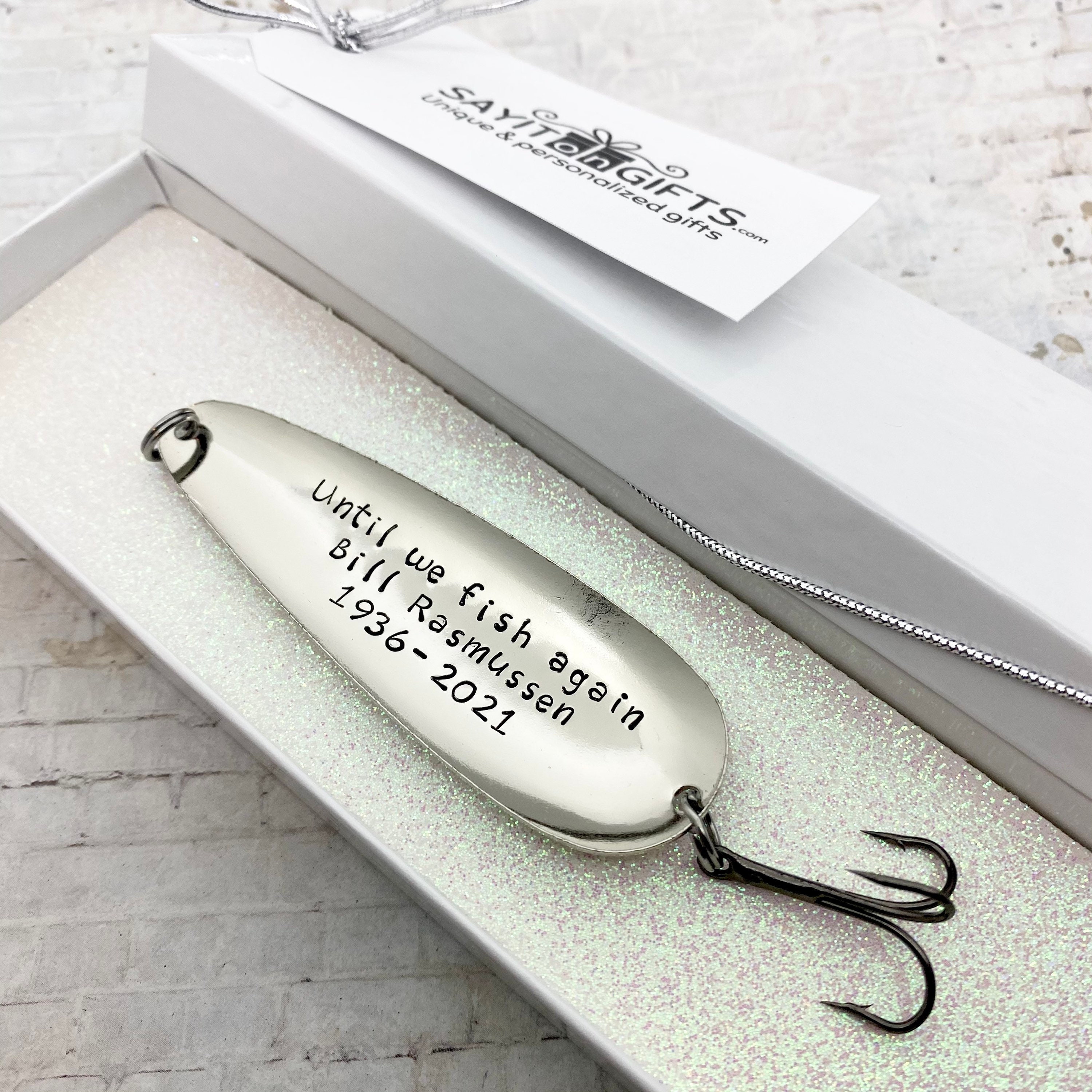 Someone I Love Is Fishing In Heaven - Personalized Fishing Lure, Memor -  Customizeaf™