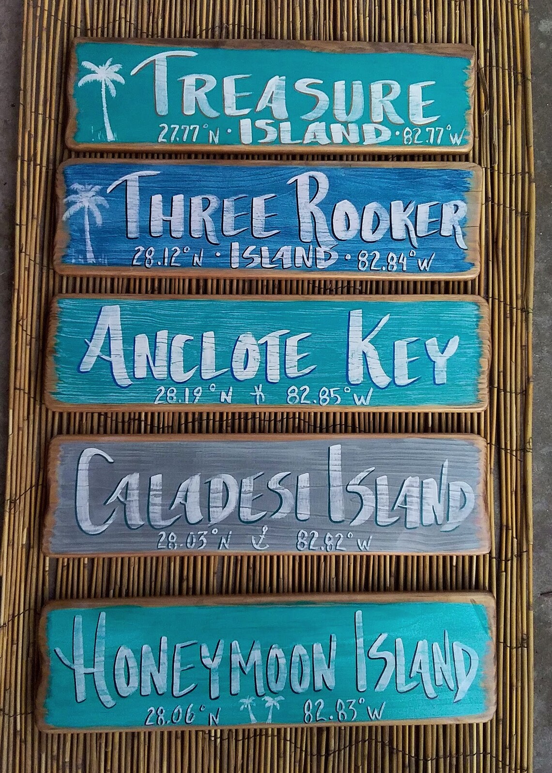 Distressed Custom Beach Sign Made to order Beach Décor Etsy