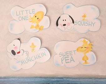 Baby Snoopy Baby Shower Decorations Woodstock & Snoopy Clouds