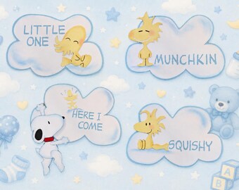 Baby Snoopy-babyshowerdecoraties Woodstock en Snoopy Clouds worden gratis verzonden