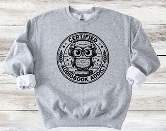 Certified Audiobook Addict Sweater