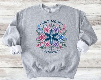 EMT Paramedic Sweatshirt - First Responder Available in T-Shirts !