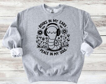 Books in My Ears, Peace in My Soul Sweater