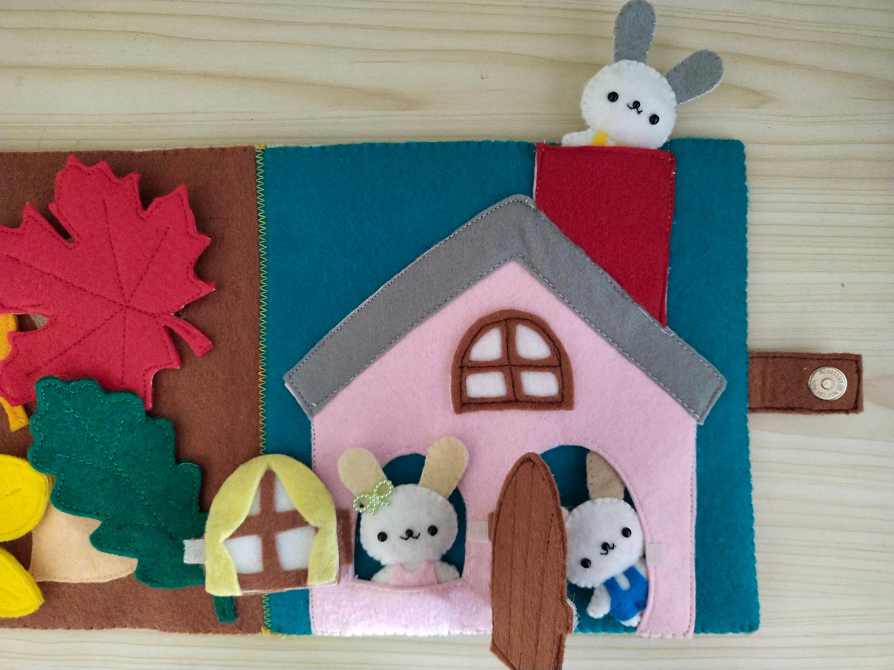 Hide and Seek Quiet Book PDF Pattern and Tutorial - Etsy