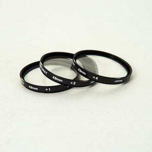Quantaray 49mm Close Up Lens Kit