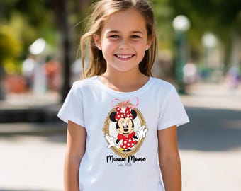 Minnie & Mickey PNG | Disney Vacation Shirts | Cute Disney Couple Sublimation Design | Matching Disney Trip PNG |