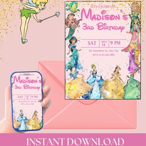 Royal Princess Party Invitation