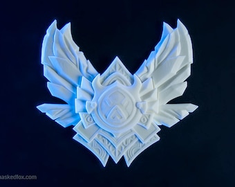 Diamond Badge, LoL - Raw Casting