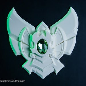 Platinum Badge, LoL - Raw Casting with gemstone