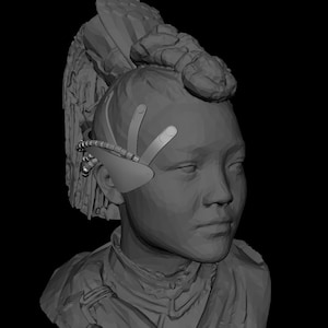 Quen Diviner Focus, Seyka, Alva, 3D Model from Horizon Forbidden West – Printable STL Files