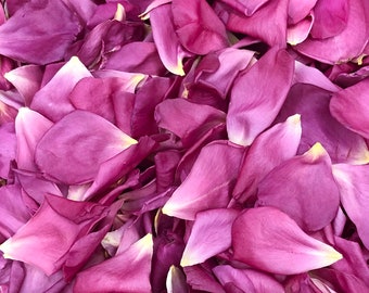 10 cups All American Beauty Rose Petals. Wedding Petals. Real Petals. Dried Rose Petals. Eco-friendly Rose Petals. Natural Petal Made in USA