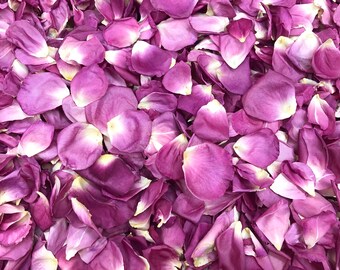 Rose Petals: Biodegradable Confetti.  100 Cups All My Loving Freeze-Dried Petals for Weddings. USA