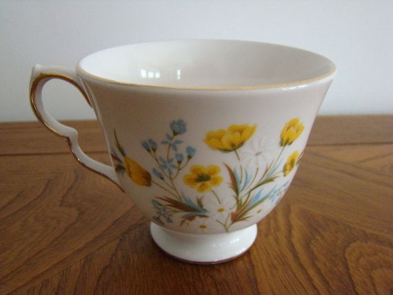 Vintage Colclough Bone China placa lateral Platillo De Taza De Té Rosa Rosa Oro Raro