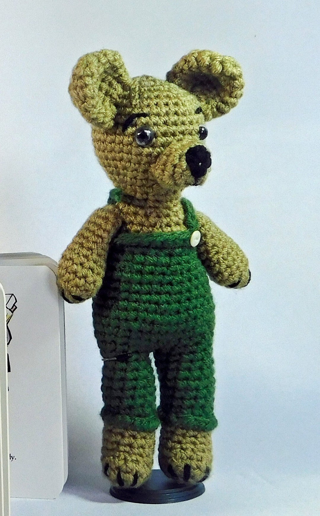 Stuffed Animal Toy/ Crochet Amigurumi Bear Etsy