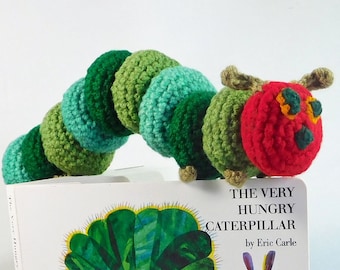 Stuffed Animal / Crochet Amigurumi Hungry Caterpillar Toy