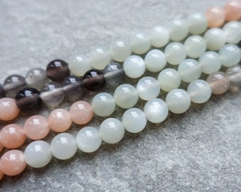 1pcs purple strand pearl effect round beads acrylic 8mm approx 100 beads