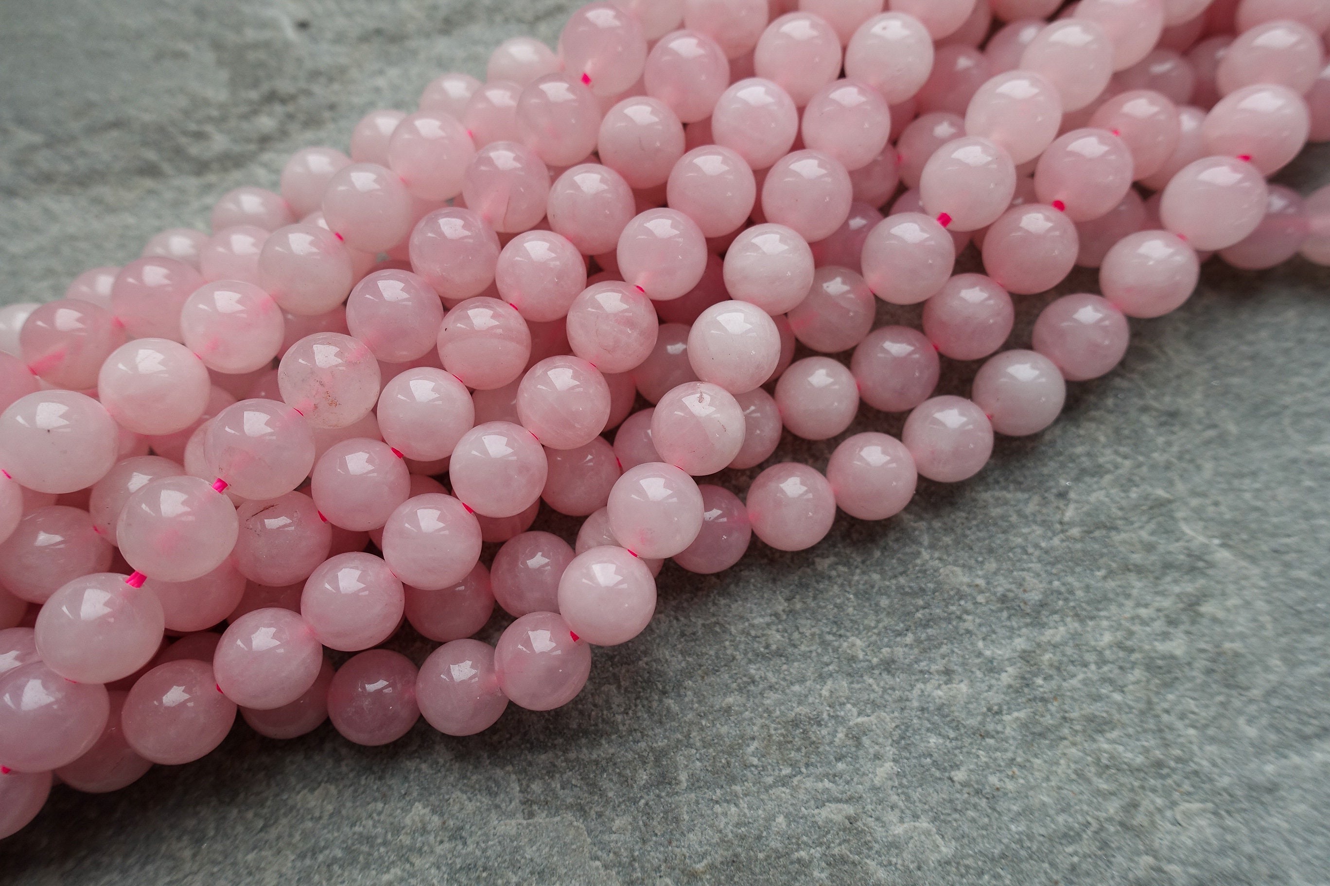 Natural Cotton Rock Quartz Beads 4 6 8 10 12mm Crystal Beads Wholesale –  Rosebeading Official