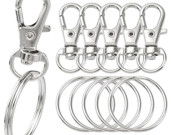 Schlüsselanhänger Kit, Großer Karabiner Verschluss Karabiner