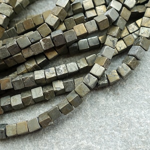 Dainty gold Pyrite Bracelet