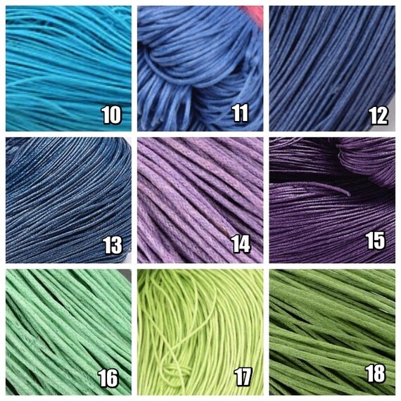 Cordón De Nylon De 1 Mm 10 Metros Shamballa Macrame - España