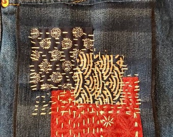 Le Tiroir De Dressterior Sashiko Boro Button Down Jeans Jacket Clothing Jackets Coats Foodstation Id Le Tiroir De Dressterior Sashiko Boro Button Down Jeans Jacket Clothing Jackets Coats Foodstation Id