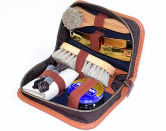 personalised shoe shine kit
