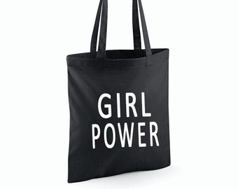 Girl Power Feministische Tragetasche Feminismus