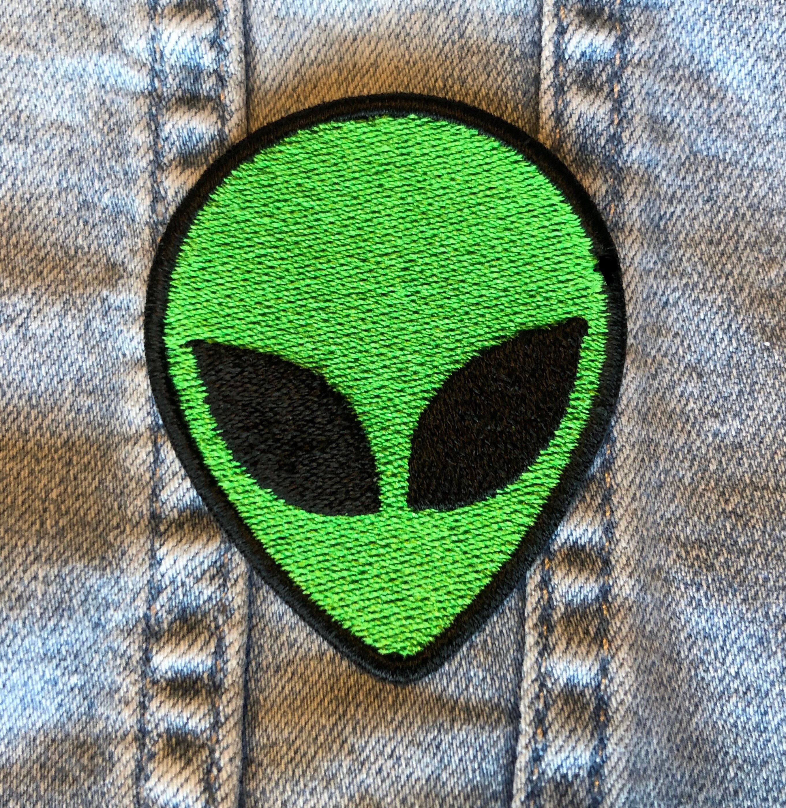 Alien Iron on Patch - Etsy