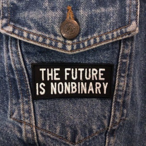 Framtiden är icke-binär stryklapp