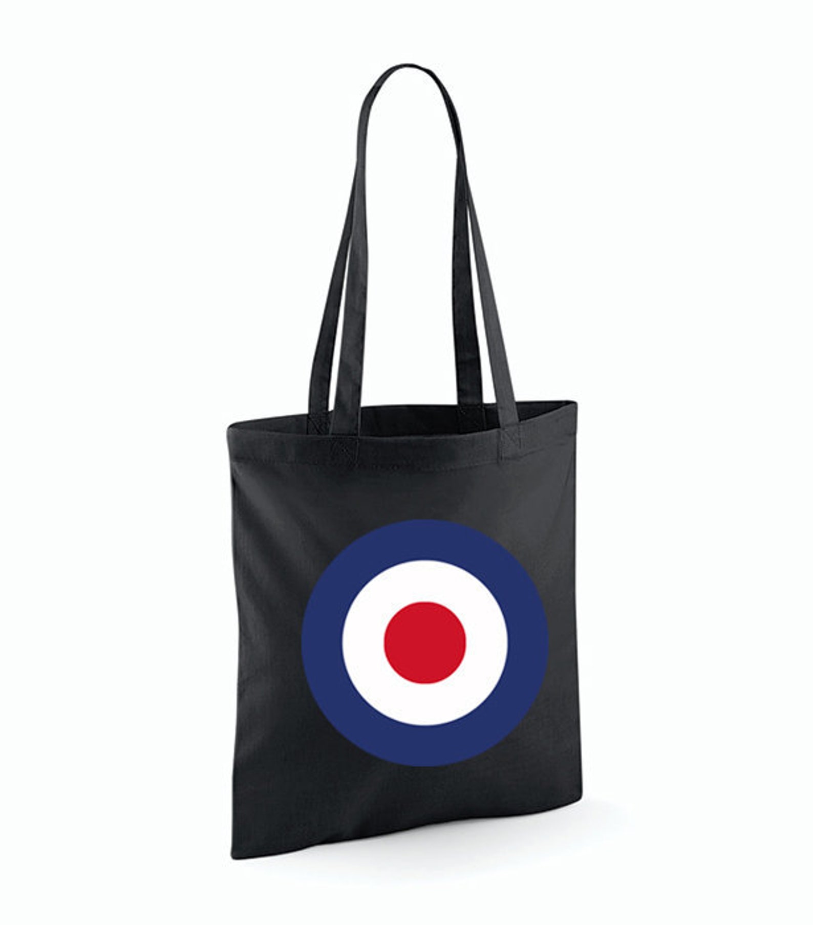Bullseye Target Mod Tote Bag Etsy España